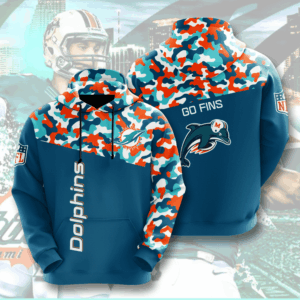 Miami Dolphins 3D Hoodie - be6d1f93aa08