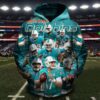 Miami Dolphins All Teams Pullover And Zippered Hoodies Custom 3D Graphic Printed 3D Hoodie For Men For Women - c30c4ef58b41