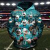 Miami Dolphins All Teams Pullover And Zippered Hoodies Custom 3d Graphic Printed 3d Hoodie For Men For Women - e6f61043c908
