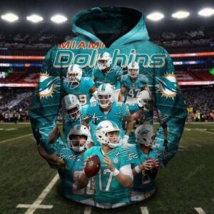 Miami Dolphins All Teams Pullover And Zippered Hoodies Custom 3d Graphic Printed 3d Hoodie For Men For Women - e6f61043c908