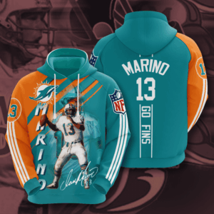 Miami Dolphins Dan Marino 3D Hoodie For Men For Women All Over Printed Hoodie - 73fab4c58299