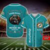 Miami Dolphins Mascot Nfl Custom Name Baseball Jersey