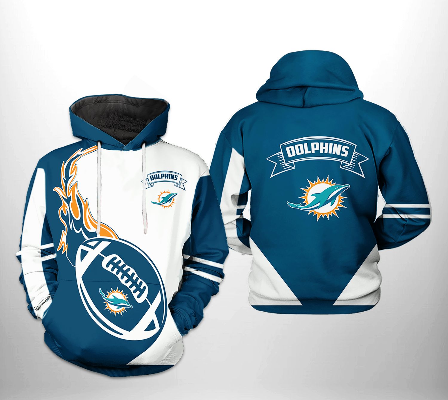 Miami Dolphins NFL Classic 3D Printed Hoodie/Zipper Hoodie - 43faf2de0363 Miami Dolphins NFL Classic 3D Printed Hoodie/Zipper Hoodie - 43faf2de0363