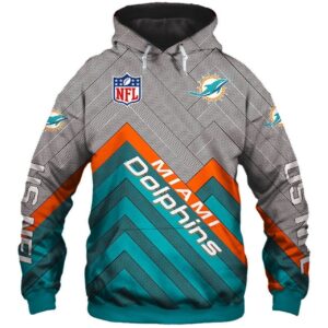Miami Dolphins NFL Men and Women 3D Hoodie Miami Dolphins NFL 3D Shirt Miami Dolphins Team Sport 3D All Over Printed Shirt - c10959ef20ed