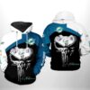 Miami Dolphins NFL Skull Punisher Team 3D Printed Hoodie/Zipper Hoodie - 18fbddacf05a
