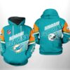 Miami Dolphins NFL Team 3D Printed Hoodie/Zipper Hoodie - 3d6683d1a3fc