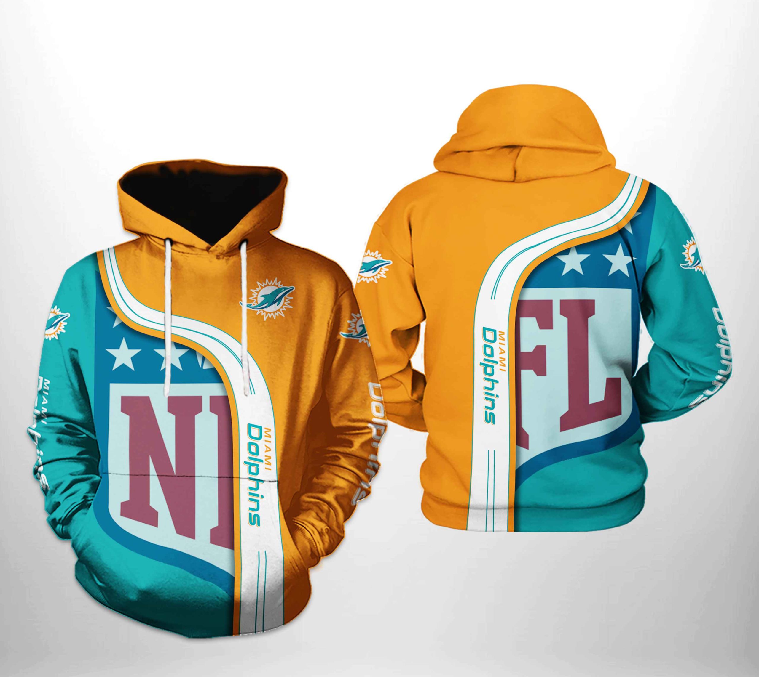 Miami Dolphins NFL Team 3D Printed Hoodie/Zipper Hoodie - dfcec5095702 Miami Dolphins NFL Team 3D Printed Hoodie/Zipper Hoodie - dfcec5095702