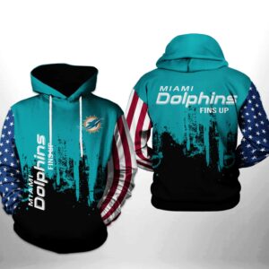 Miami Dolphins NFL Team US 3D Printed Hoodie/Zipper Hoodie - 09d6dec86e42