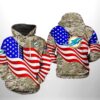 Miami Dolphins NFL US Flag Camo Veteran Team 3D Printed Hoodie/Zipper Hoodie - b784e537fb27