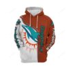 Miami Dolphins Ncaa Football 3d Hoodie For Men For Women Miami Dolphins All Over Printed Hoodie. Miami Dolphins 3d Shirt - e078a42ab538