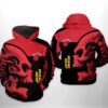Miami Heat NBA Skull Team 3D Printed Hoodie/Zipper Hoodie - 23e416fef024