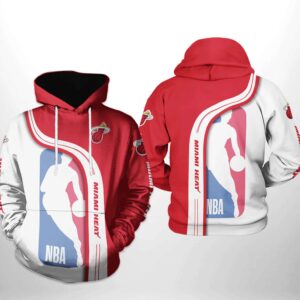 Miami Heat NBA Team 3D Printed Hoodie/Zipper Hoodie - 4b88b963dbb1