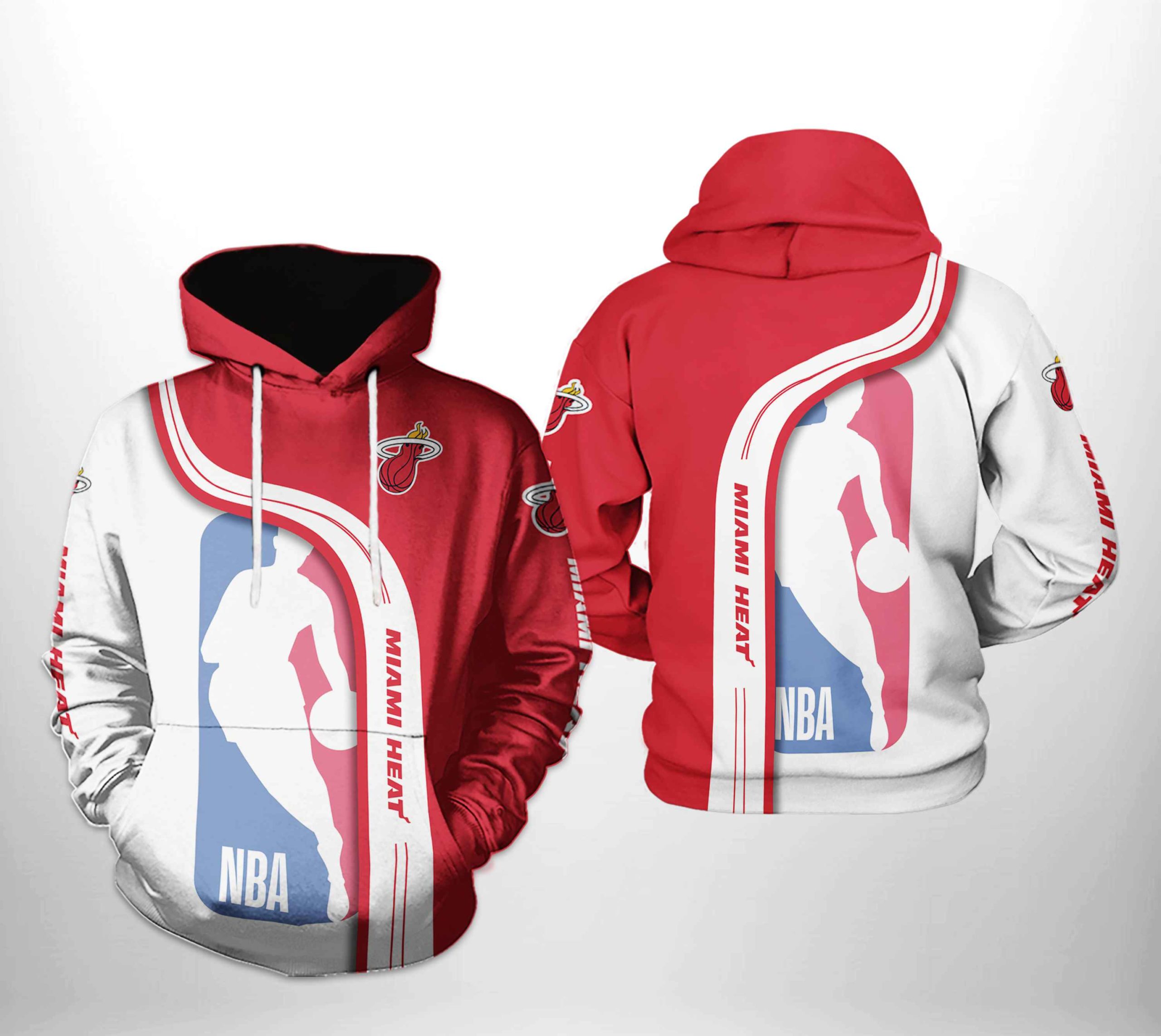 Miami Heat NBA Team 3D Printed Hoodie/Zipper Hoodie - 4b88b963dbb1 Miami Heat NBA Team 3D Printed Hoodie/Zipper Hoodie - 4b88b963dbb1