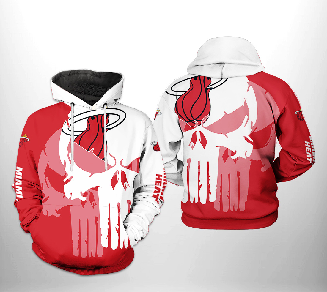 Miami Heat NBA Team Skull 3D Printed Hoodie/Zipper Hoodie - 0a31dfd39687 Miami Heat NBA Team Skull 3D Printed Hoodie/Zipper Hoodie - 0a31dfd39687