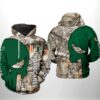 Miami Hurricanes NCAA Camo Veteran Hunting 3D Printed Hoodie/Zipper Hoodie - d60bf21258cb