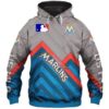 Miami Marlins Pullover And Zippered Hoodies Custom 3d Miami Marlins Graphic Printed 3d Hoodie All Over Print Hoodie For Men For Women - 5db5c90a7efe
