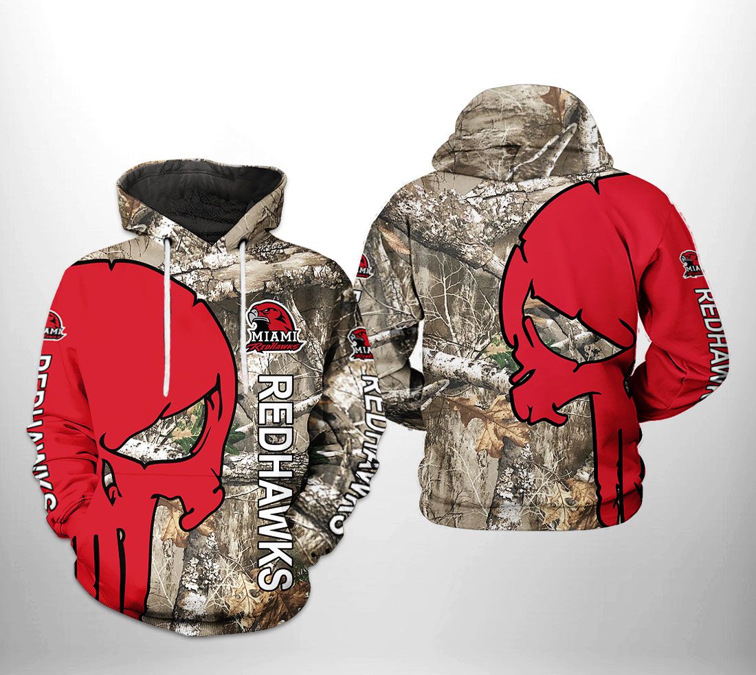 Miami Redhawks NCAA Camo Veteran Hunting 3D Printed Hoodie/Zipper Hoodie - d130b143ff75 Miami Redhawks NCAA Camo Veteran Hunting 3D Printed Hoodie/Zipper Hoodie - d130b143ff75