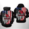 Miami Redhawks NCAA US Flag 3D Printed Hoodie/Zipper Hoodie - 6f833ec5d279
