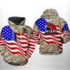 Miami Redhawks NCAA US Flag Camo Veteran 3D Printed Hoodie/Zipper Hoodie - 157cbbed9415