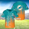Miamo Dolphins Custom Name Baseball Jersey