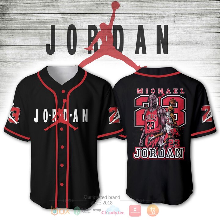 Michael Jordan Baseball Jersey Shirt Michael Jordan Baseball Jersey Shirt