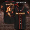 Michael Myers Halloween Custom Personalized Name Baseball Jersey