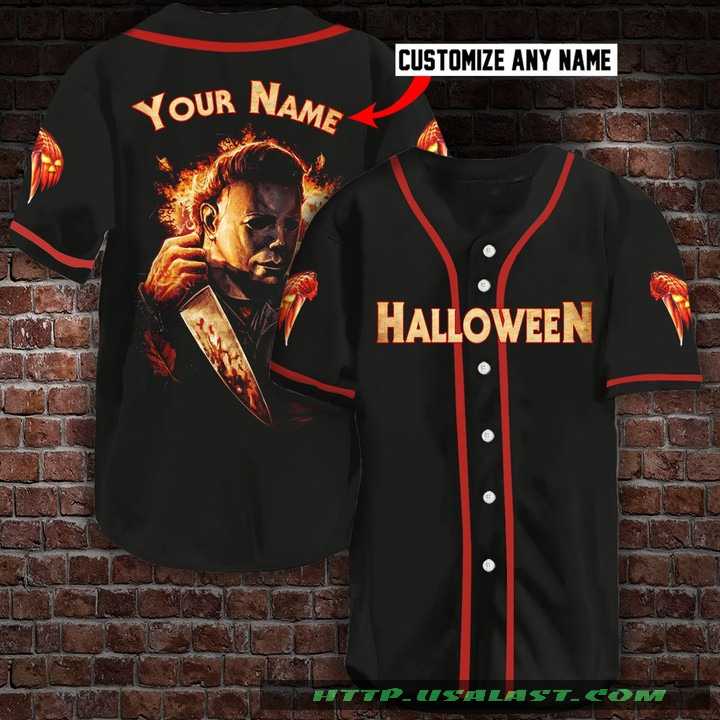 Michael Myers Personalized Baseball Jersey Shirt Michael Myers Personalized Baseball Jersey Shirt