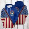 Michigan 3D Printed Hoodie/Zipper Hoodie - feae4446ac12