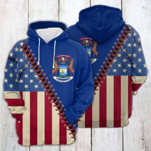 Michigan 3D Printed Hoodie/Zipper Hoodie - feae4446ac12