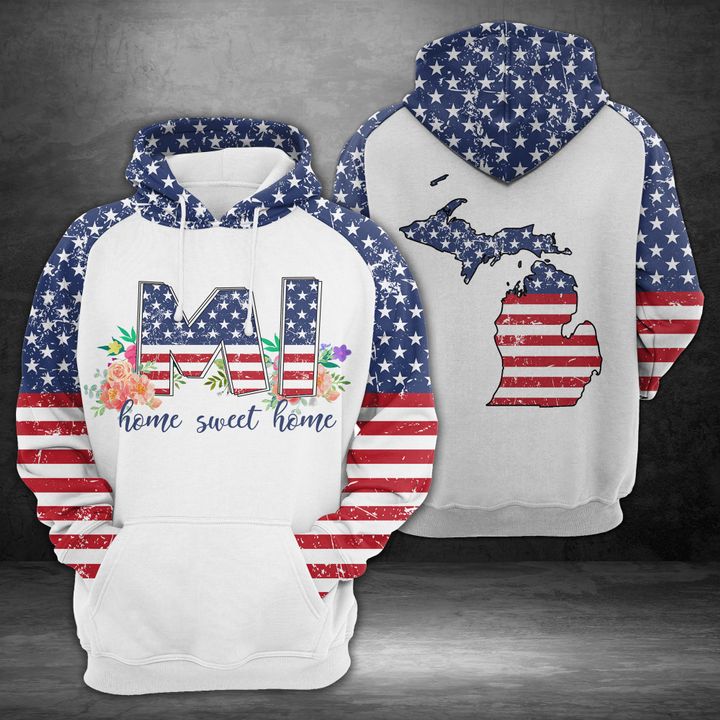 Michigan Home Sweet Home 3D Printed Hoodie/Zipper Hoodie - c648b6aa46c4 Michigan Home Sweet Home 3D Printed Hoodie/Zipper Hoodie - c648b6aa46c4