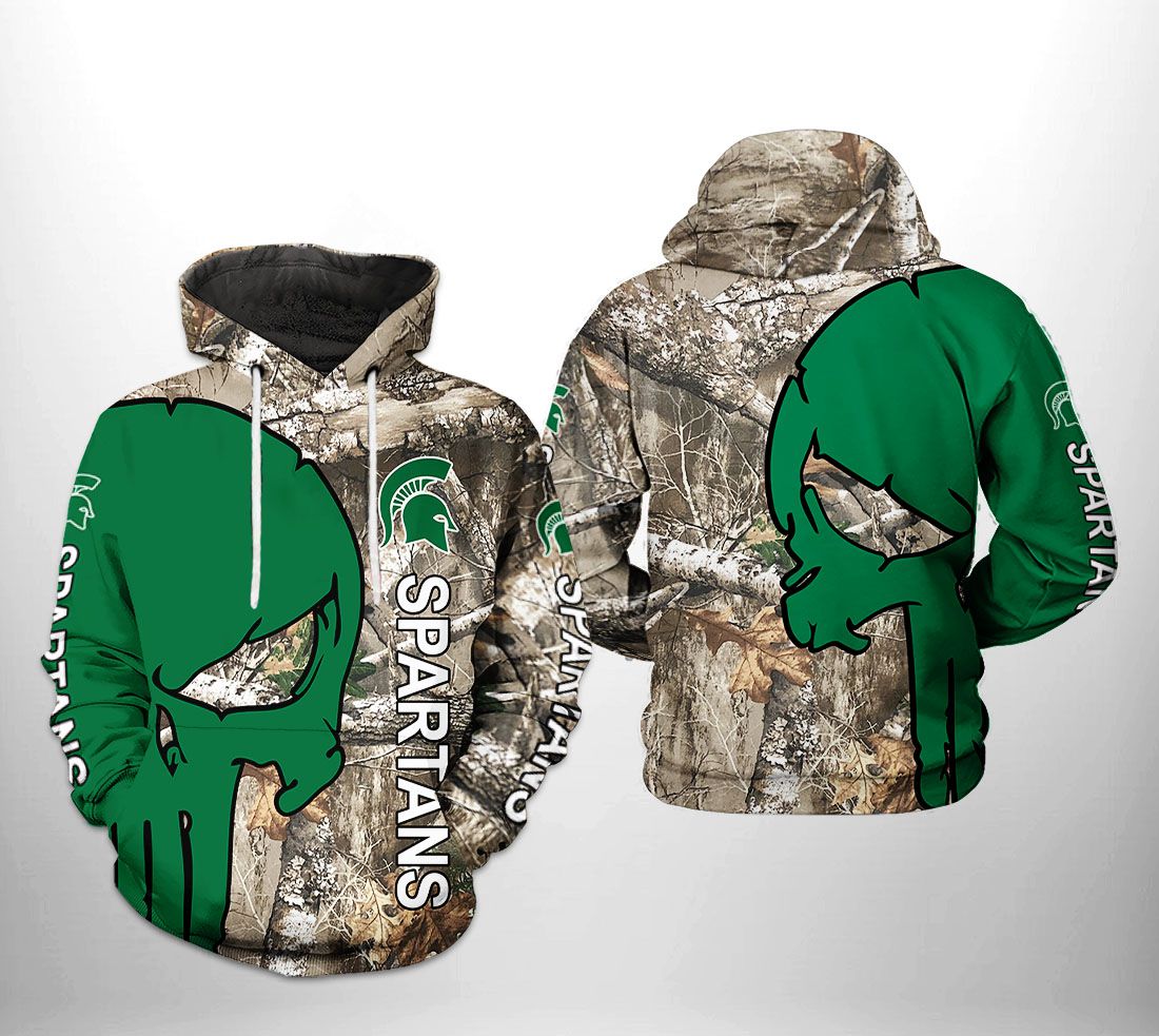 Michigan State Spartans NCAA Camo Veteran Hunting 3D Printed Hoodie/Zipper Hoodie - 0a62dbe766dc Michigan State Spartans NCAA Camo Veteran Hunting 3D Printed Hoodie/Zipper Hoodie - 0a62dbe766dc