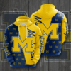 Michigan Wolverines 3D Hoodie - 4c1f09909e4f