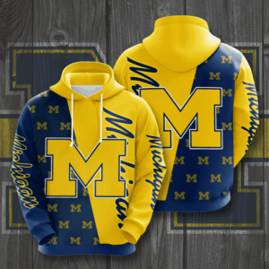 Michigan Wolverines 3D Hoodie - 4c1f09909e4f