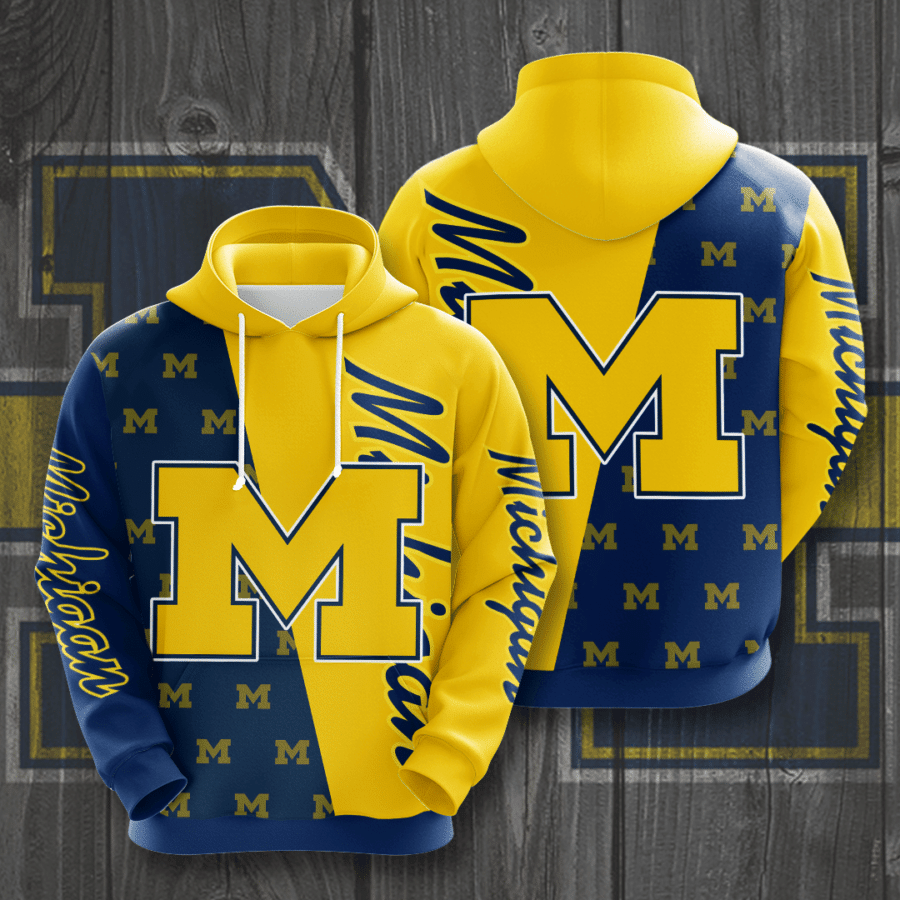 Michigan Wolverines 3D Hoodie - 4c1f09909e4f Michigan Wolverines 3D Hoodie - 4c1f09909e4f