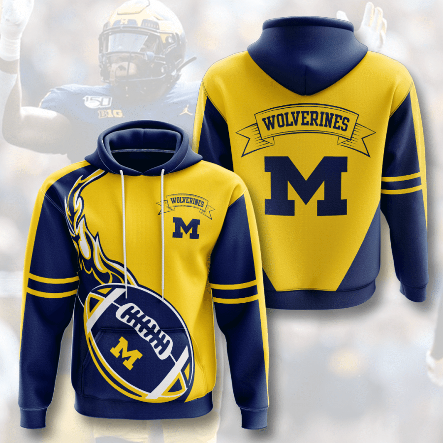 Michigan Wolverines 3D Hoodie - afaecf7dd521 Michigan Wolverines 3D Hoodie - afaecf7dd521