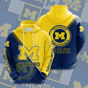 Michigan Wolverines 3D Hoodie - bf388d635e8b