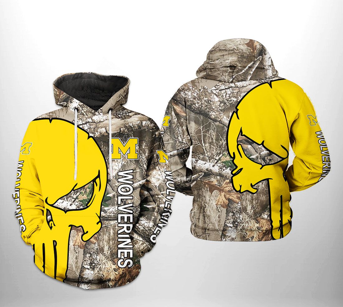 Michigan Wolverines NCAA Camo Veteran Hunting 3D Printed Hoodie/Zipper Hoodie - ca3385c85c44 Michigan Wolverines NCAA Camo Veteran Hunting 3D Printed Hoodie/Zipper Hoodie - ca3385c85c44