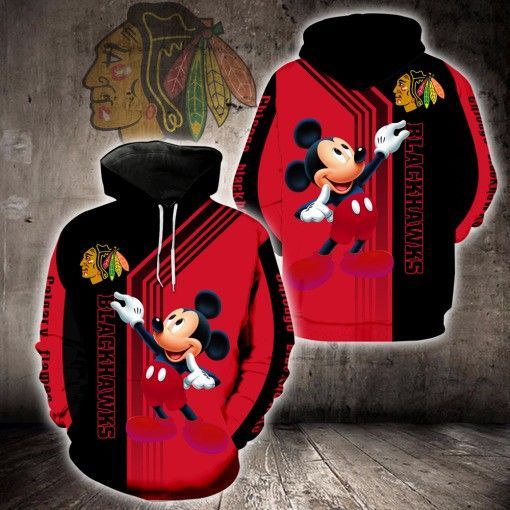 Mickey Chicago Blackhawks 3D Hoodie For Men For Women All Over Printed Hoodie - 01c6f28aa840 Mickey Chicago Blackhawks 3D Hoodie For Men For Women All Over Printed Hoodie - 01c6f28aa840