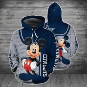 Mickey Dallas Cowboys 3D Hoodie For Men For Women All Over Printed Hoodie - 08b055497626