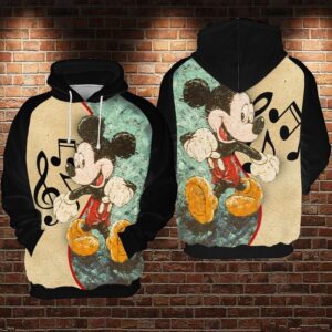 Mickey Dancing 3D Hoodie For Men For Women All Over Printed Hoodie - 63b745c4035d