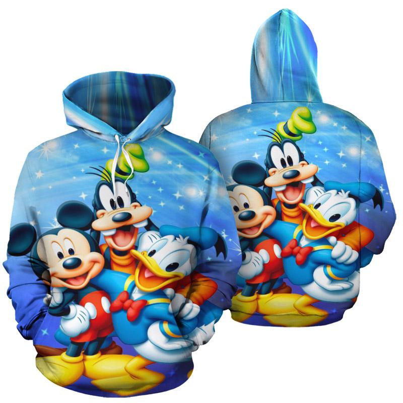 Mickey Goofy Donald 3D Printed Hoodie/Zipper Hoodie - c4b96f0d2cde Mickey Goofy Donald 3D Printed Hoodie/Zipper Hoodie - c4b96f0d2cde