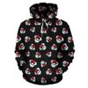 Mickey Jack Skellington Head Pattern Christmas 3D Printed Hoodie/Zipper Hoodie - 4b735bbbff88