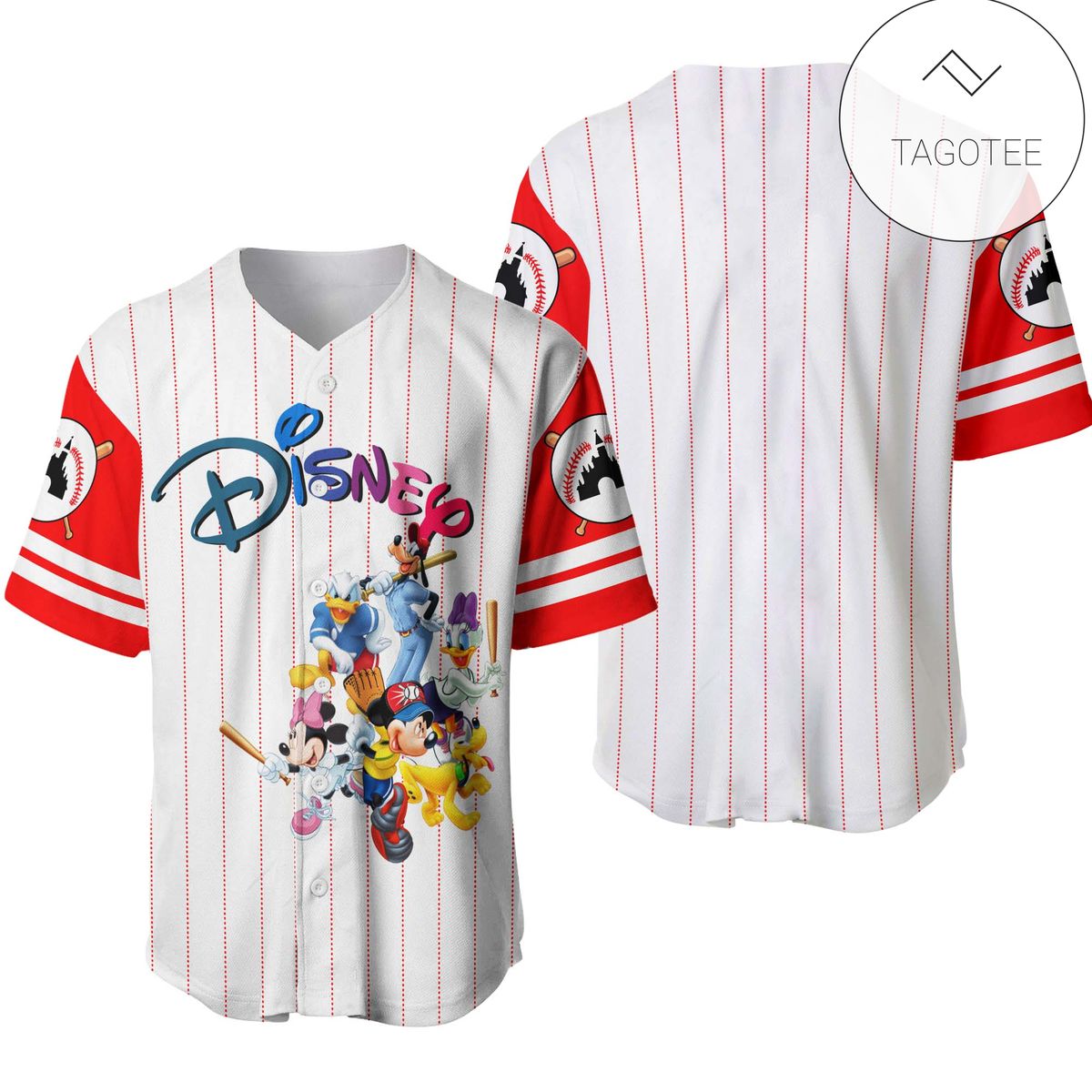 Mickey Mouse And Friends Disney Gift Baseball Jersey- Tagotee Mickey Mouse And Friends Disney Gift Baseball Jersey- Tagotee