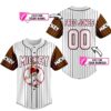 Mickey Mouse Custom Name And Number Baseball Jersey