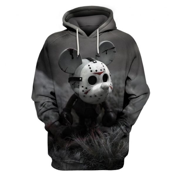 Mickey Mouse Jason Voorhees Halloween 3D Printed Hoodie/Zipper Hoodie - 37a96909e091 Mickey Mouse Jason Voorhees Halloween 3D Printed Hoodie/Zipper Hoodie - 37a96909e091