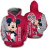 Mickey Ohio State Buckeyes 3D Hoodie For Men For Women All Over Printed Hoodie - 0c7181dcb984
