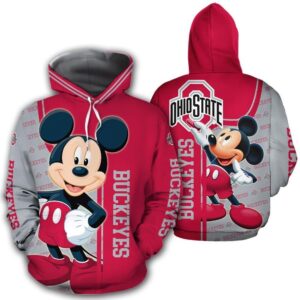 Mickey Ohio State Buckeyes 3D Hoodie For Men For Women All Over Printed Hoodie - 0c7181dcb984