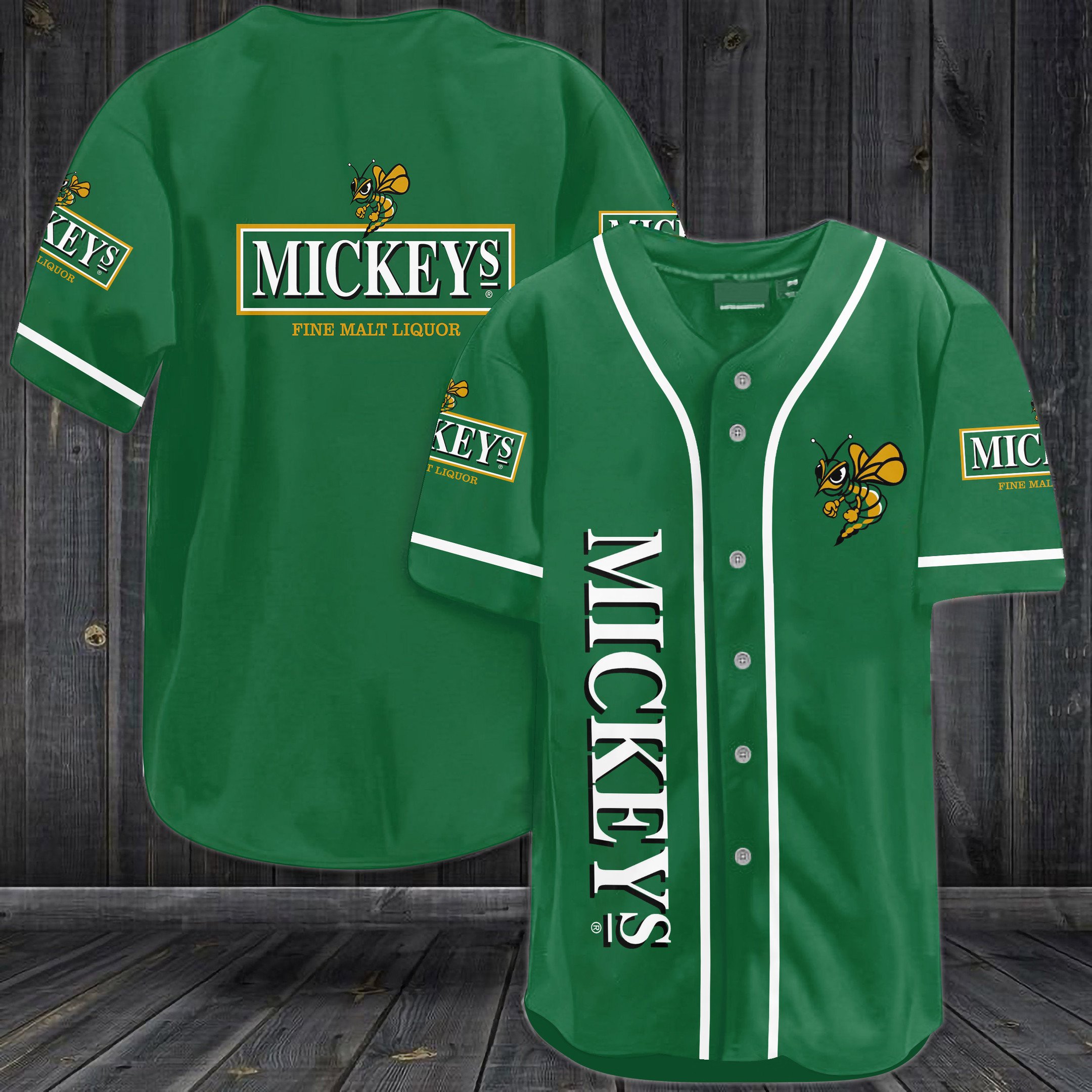 Mickey’S Fine Malt Liquor Baseball Jersey Mickey’S Fine Malt Liquor Baseball Jersey