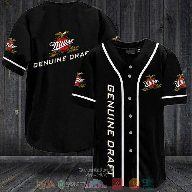Miller Genuine Draft Baseball Jersey Miller Genuine Draft Baseball Jersey