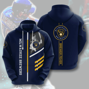 Milwaukee Brewers 3D Hoodie - 66f0011909c1